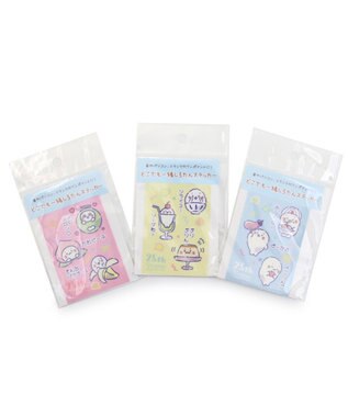 Mother garden しろたん どこでも一緒しろたんステッカー 3枚セット 《ダジャレフルーツ/ダジャレ食べ物/ダジャレしろたん》 3枚セット