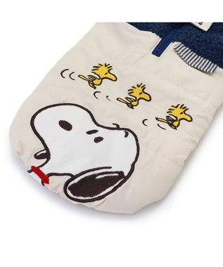 PET PARADISE スヌーピー 遠赤外線 エアベスト 《ホワイト》 小型犬 ホワイト