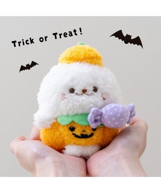 Mother garden しろたん ハロウィン ぽてぽてマスコット 《しろたん》 単品 しろたん