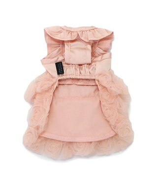 PET PARADISE cherircouture ローズチュールワンピース 《ピンク》 小型犬 ピンク