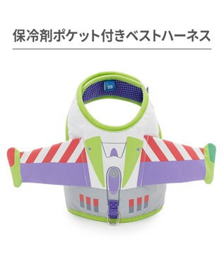 PET PARADISE ディズニー トイ・ストーリー バズ ベストハーネス ３Ｓ マルチカラー