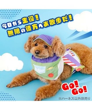 PET PARADISE ディズニー トイ・ストーリー バズ ベストハーネス ３Ｓ マルチカラー