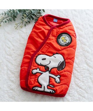 PET PARADISE スヌーピー 背中開き ベスト 《ハッピー》 中型犬 レッド