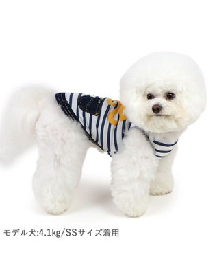 PET PARADISE  Ｌｅｅ エコメイド タンクトップ 《ボーダー柄》 小型犬 ボーダー柄