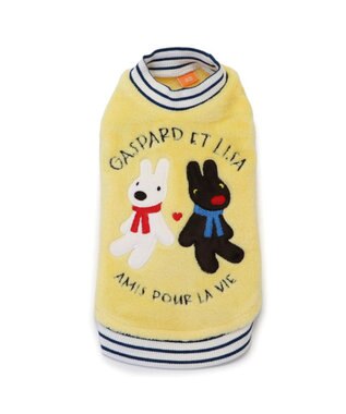 PET PARADISE リサとガスパール ふわふわ ベスト 《イエロー》 小型犬 イエロー