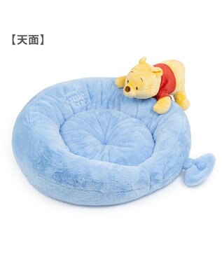 PET PARADISE ディズニー くまのプーさん 丸型 ベット 《風船》 小型犬 水色