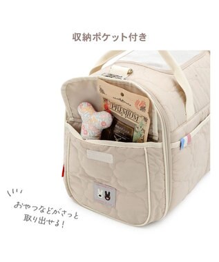 PET PARADISE リサとガスパール キルト 折り畳みキャリー 小型犬 ベージュ