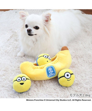 PET PARADISE  ミニオン ボールＩＮバナナトイ 黄