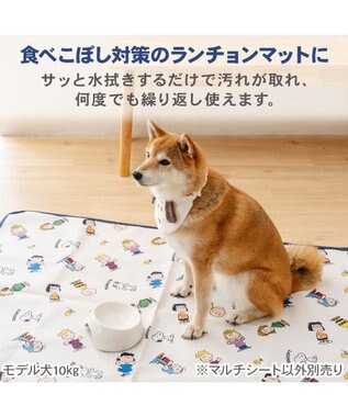 PET PARADISE スヌーピー マルチシート 《フレンズ柄》 大 -
