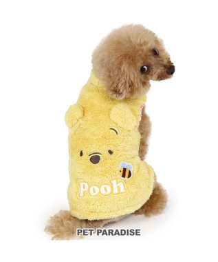  ディズニー くまのプーさん お顔ハーフジップベスト 小型犬