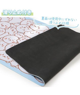 Mother garden しろたん つみつみ柄 デスクマット マウス対応 89.5×39cm 未登録