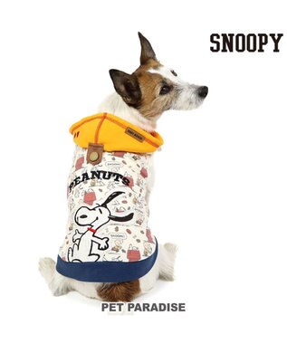  スヌーピー パーカー 《ご機嫌柄》 小型犬