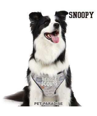 PET PARADISE スヌーピー 2way ハーネス  《ビーグルスカウト柄》 ＳＭ 中型犬