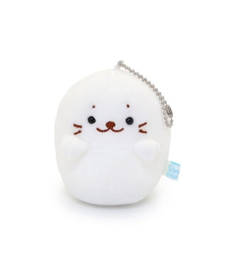 Mother garden しろたん 白いもの おばけ マスコットキーホルダー 8cm 《ノーマル / にっこり / すやすや》 【単品】