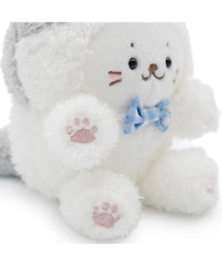 Mother garden しろたん 猫キーホルダー 《ハチワレ》 単品 ハチワレ