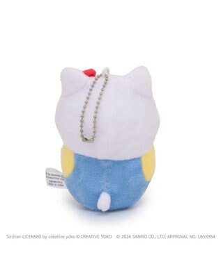 Mother garden しろたん ぬいぐるみキーホルダー ハローキティ　【しろたん×サンリオキャラクターズ】 -