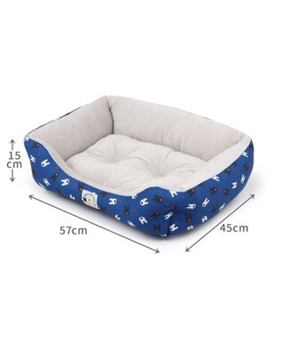 PET PARADISE リサとガスパール カドラー 《ハート柄》 57×45cm 小型犬 ハート柄