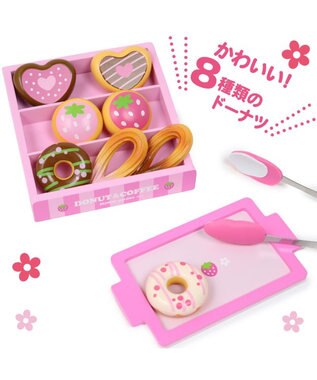 Mother garden マザーガーデン  野いちご いちごのドーナツショップ ピンク（淡）