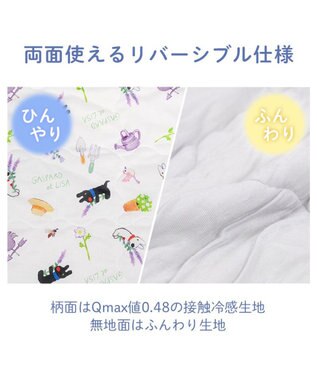 PET PARADISE リサとガスパール もちっと クール ブランケット ホワイト