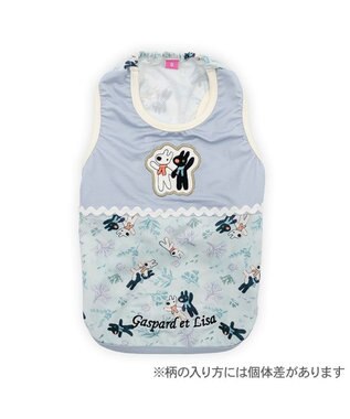 PET PARADISE リサとガスパール エコメイド タンクトップ 《海草柄》 小型犬 ライトブルー