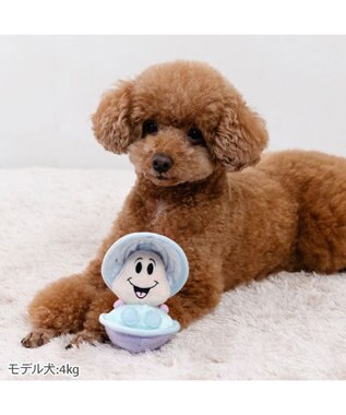 PET PARADISE ディズニー ヤングオイスター キラキラ  トイ パープル