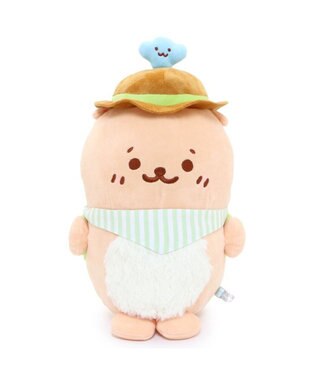 Mother garden しろたん らっこいぬ 森のきゅ～日 お座り ぬいぐるみ 27cm ベージュ