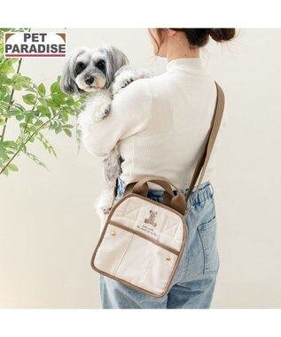 PET PARADISE ペットパラダイス くまちゃん 帆布 お散歩バッグ