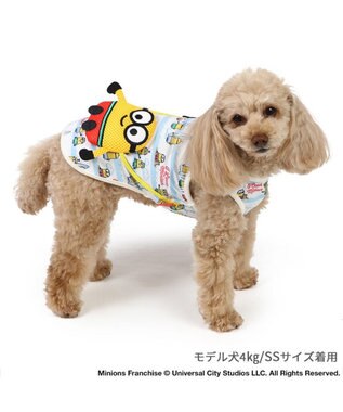 PET PARADISE ミニオン ボブ エコメイド 天竺 タンクトップ  《ビーチ柄》 小型犬 ビーチ柄