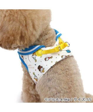 PET PARADISE ディズニー ドナルドダック 90周年 ベストハーネス ＳＳ 《パーティー柄》 小型犬 パーティー柄