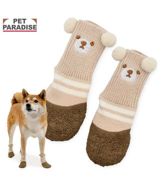 PET PARADISE ペットパラダイス くまちゃん スリットシューズ Ｍ
