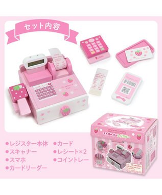 Mother garden マザーガーデン ストロベリー レジスター ピンク