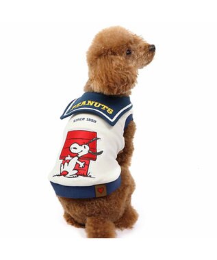 PET PARADISE スヌーピー ご機嫌セーラー トレーナー 小型犬 ホワイト