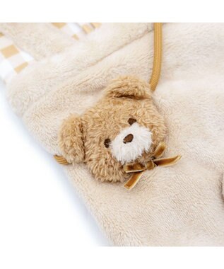 PET PARADISE ペットパラダイス くまちゃん チェックパンツ 小型犬 ベージュ