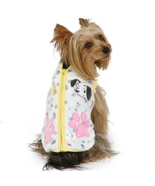 PET PARADISE ディズニー 101匹わんちゃん 背中開きベスト 《パステル》 小型犬 ホワイト