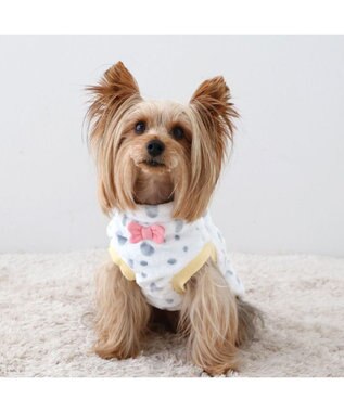 PET PARADISE ディズニー 101匹わんちゃん 背中開きベスト 《パステル》 小型犬 ホワイト