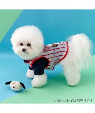 PET PARADISE スヌーピー ビブスＴシャツ 《ネイビー》 小型犬 ネイビー