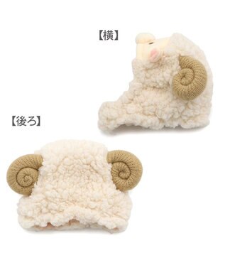 PET PARADISE ペットパラダイス 干支未 帽子 ４Ｓ～３Ｓ/ＳＳ～Ｓ ホワイト