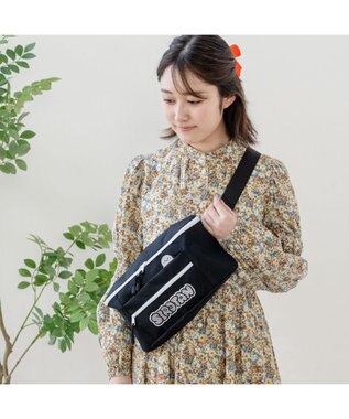 Mother garden しろたん ボディバッグ 《ぴょこん》 黒