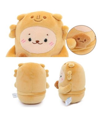 Mother garden しろたん はにわ マスコット ぬいぐるみ 【単品】 らっこいぬ茶