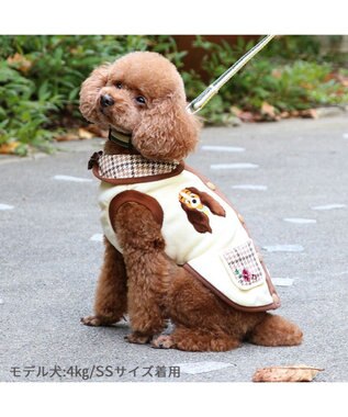PET PARADISE ディズニー わんわん物語 背開きベスト 《レディー》小型犬 ベージュ