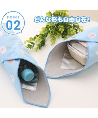 Mother garden しろたん 保冷小風呂敷 《食いしん坊柄》 食いしん坊柄