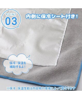 Mother garden しろたん 保冷小風呂敷 《食いしん坊柄》 食いしん坊柄