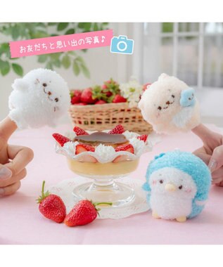 Mother garden しろたん フィンガーパペット 《らむね》 らむね