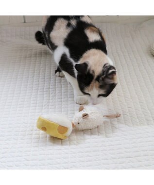 PET PARADISE ペットパラダイス ぶるぶる トイ《白 ねずみ》 白ねずみ