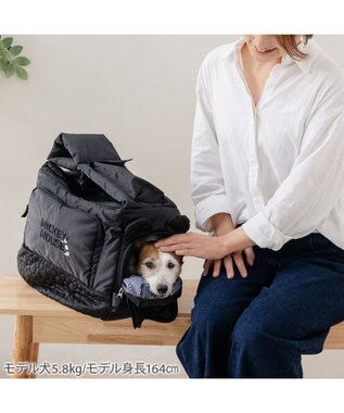 PET PARADISE ディズニー ミッキーマウス 白黒 スリングバッグ Ｍ ブラック