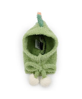 PET PARADISE ペットパラダイス シェニール 恐竜帽子 ４Ｓ～３Ｓ/ＳＳ～Ｓ グリーン