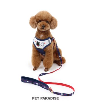 PET PARADISE リサとガスパール ハーネス＆リード ＳＳ 《ハート柄》 小型犬