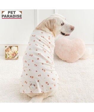 PET PARADISE ペットパラダイス はじめてのタンクトップ 《花苺柄》 中型犬 大型犬