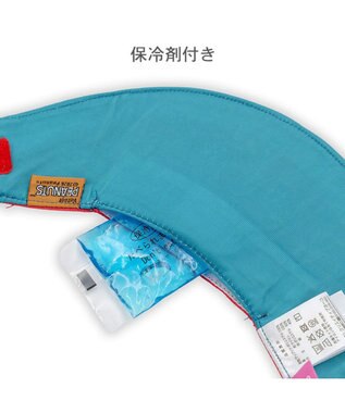 PET PARADISE スヌーピー クールバンダナ 《スイカ柄》 中型犬 大型犬 レッド