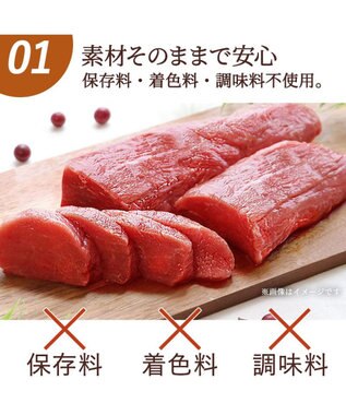 PET PARADISE 馬肉 細切り 100g・国産 大袋 -